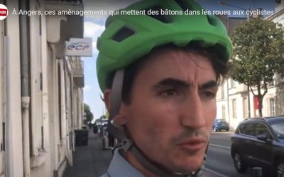 “À Angers, ces aménagements qui mettent des bâtons dans les roues aux cyclistes”